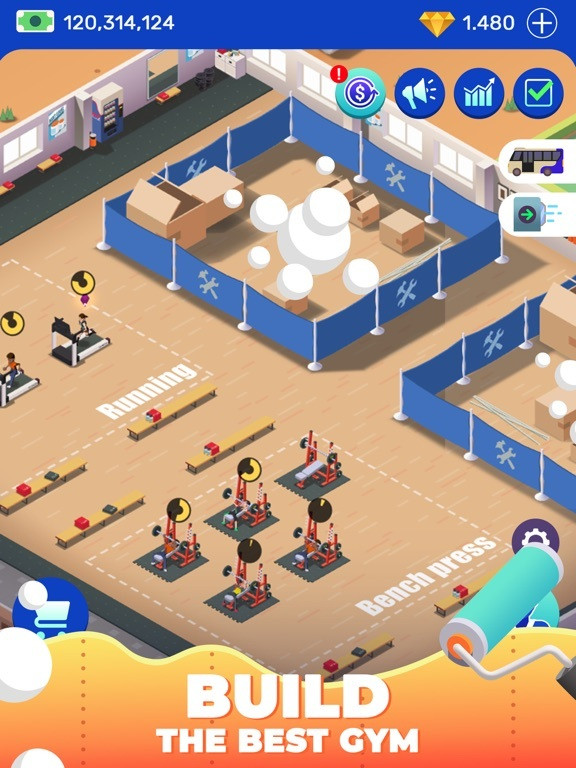 Idle Fitness Gym Tycoon - Game Idle Fitness Gym Tycoon - Game