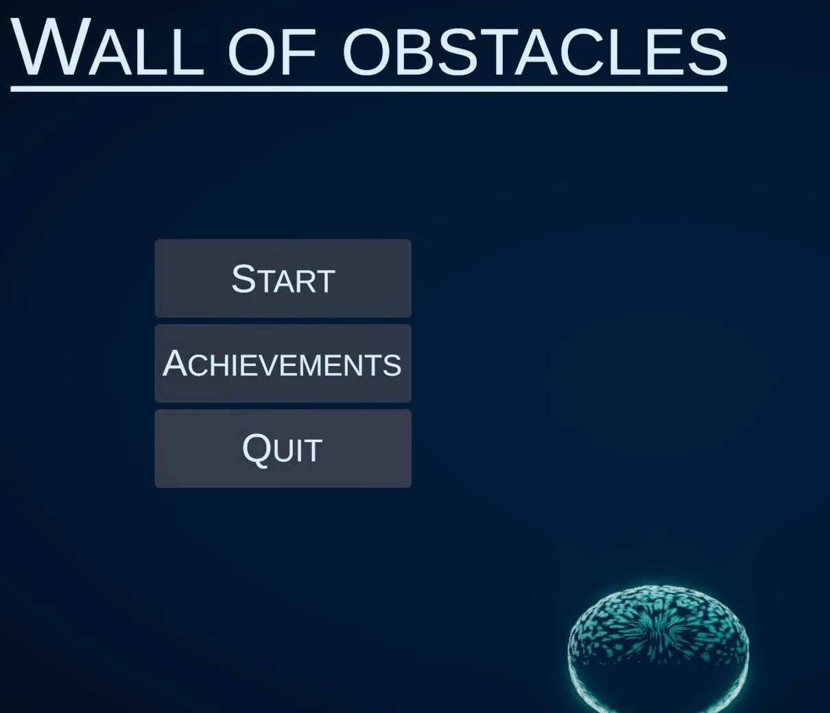 Wall of obstacles (itch) Wall of obstacles (itch)