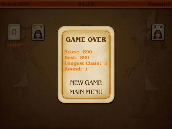 Card Game:Pyramid Solitaire Card Game:Pyramid Solitaire
