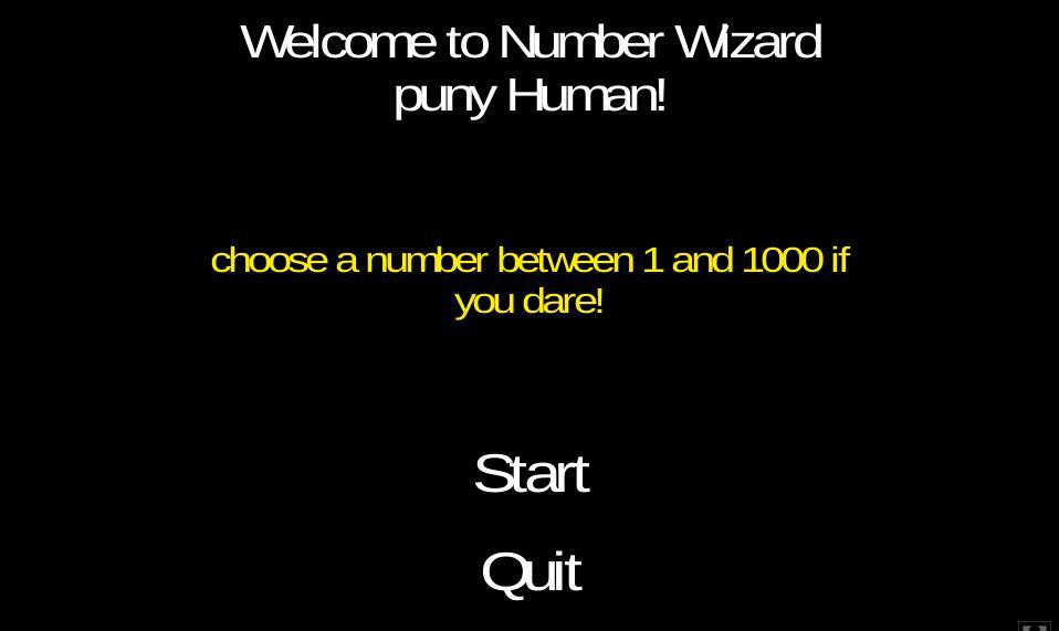 Number Wizard: Reading your Mind (itch) Number Wizard: Reading your Mind (itch)