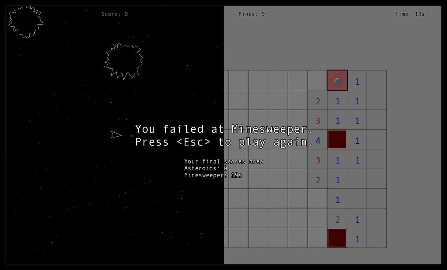 AsteroidSweeper xTreme (itch)