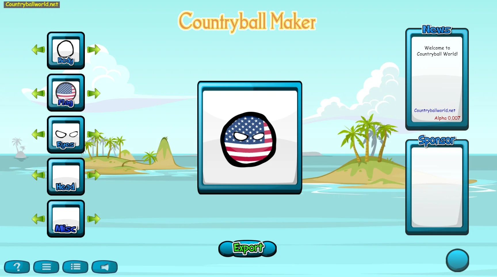 Countryball Creator Alpha 0.007 (itch)