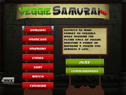 Новости о Veggie Samurai HD