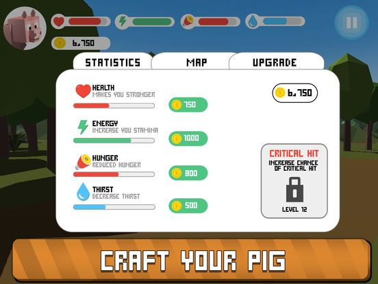 Рецензии Blocky Pig Simulator 3D - Pig survival
