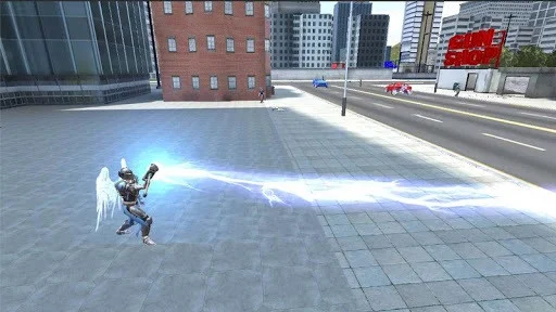 Crime Angel Superhero - Vegas Air Strike Crime Angel Superhero - Vegas Air Strike