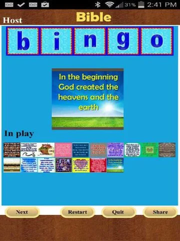 Bible Bingo App Bible Bingo App