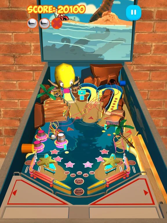 Pinball Challenge - Octopus Island 3D Pinball Challenge - Octopus Island 3D