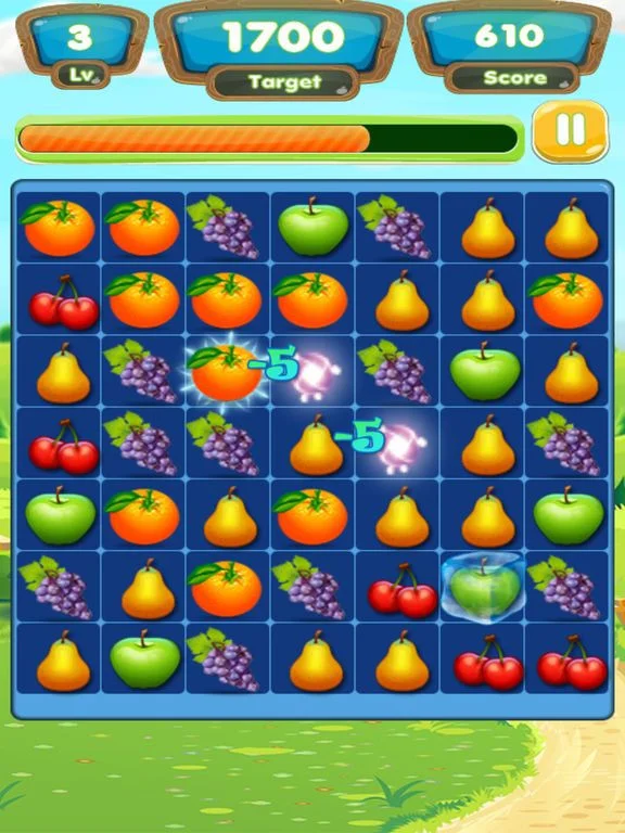 Fruits continuous elimination - relay elimination (iOS, Chinese) Fruits continuous elimination - relay elimination (iOS, Chinese)