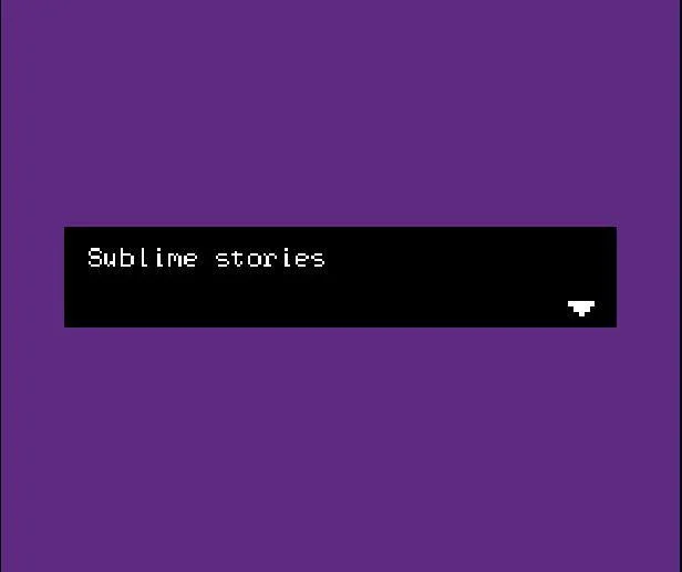 Статьи по Sublime stories (itch)