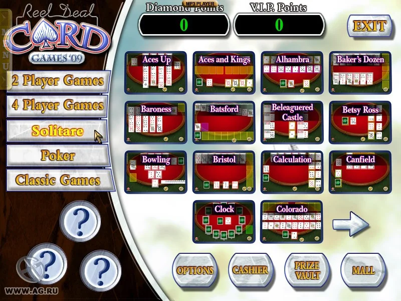 Reel Deal Card Games '09