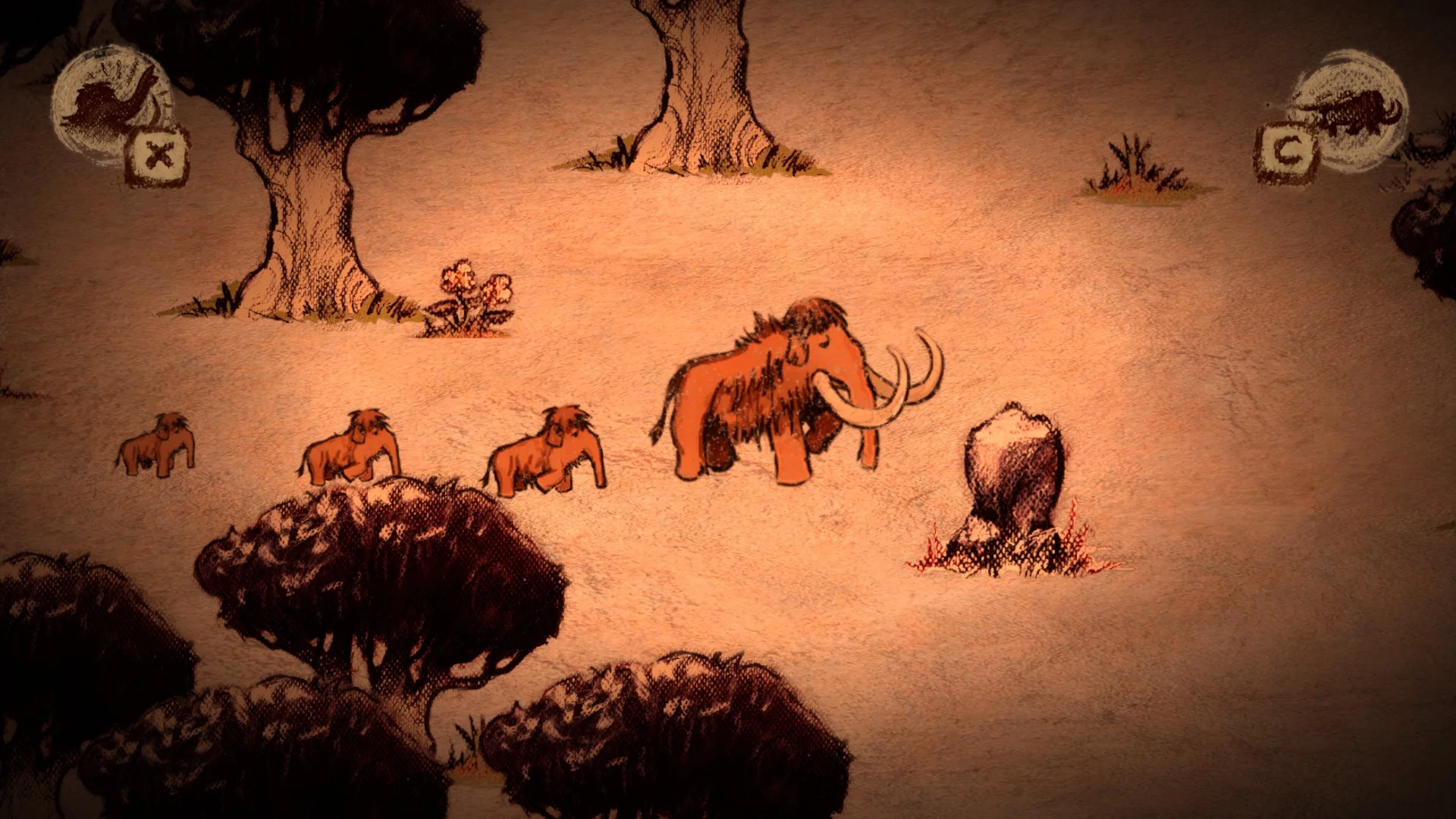 The Mammoth: A Cave Painting The Mammoth: A Cave Painting