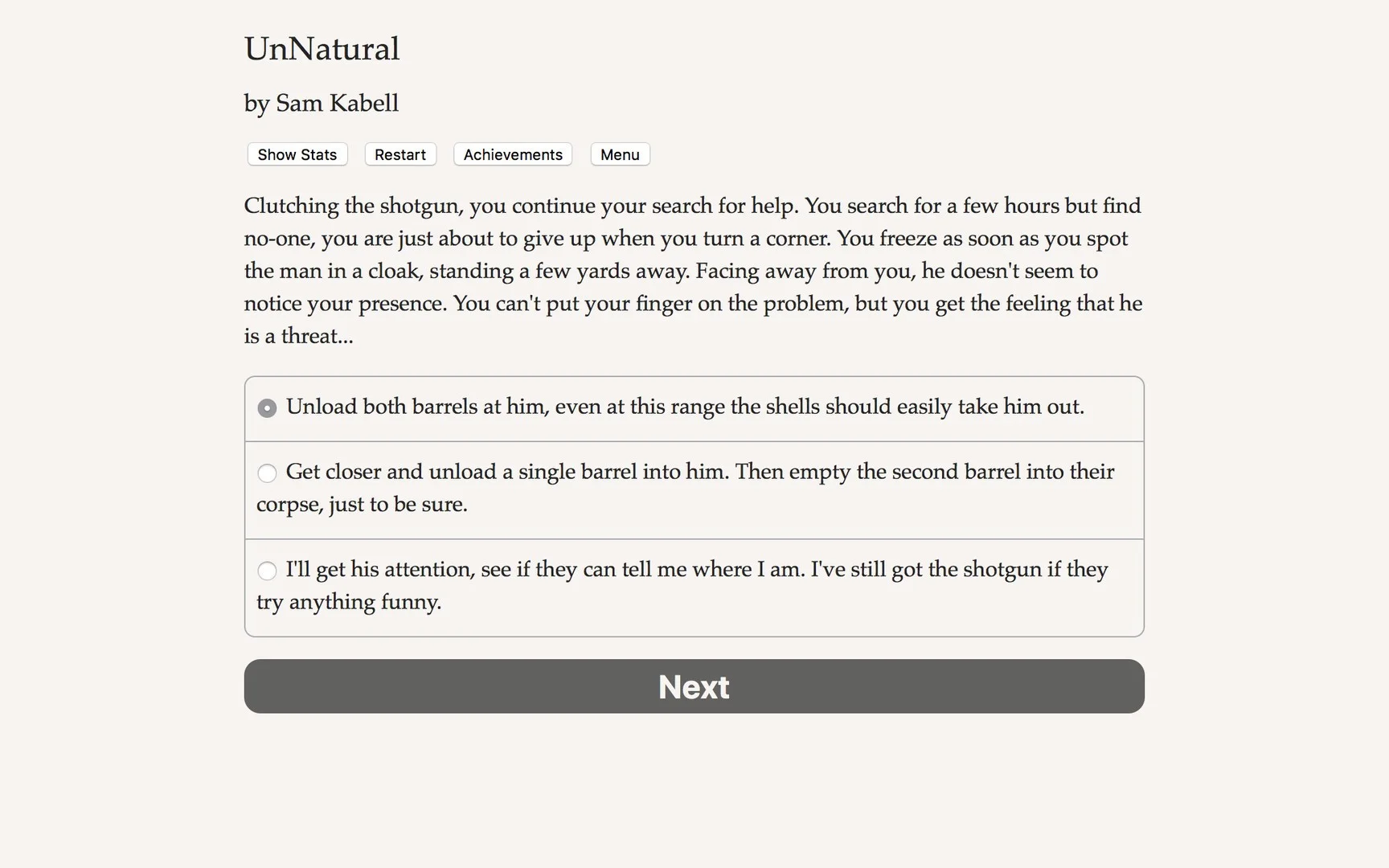 Unnatural Unnatural