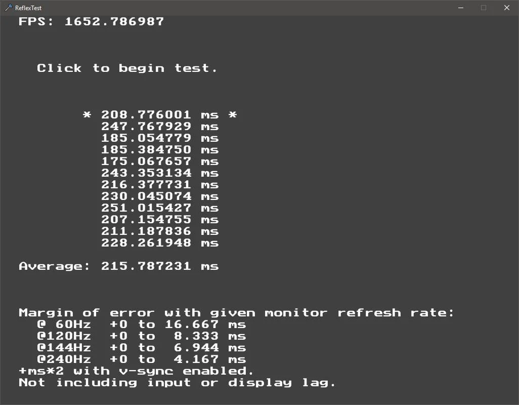 Reflex Test (itch) Reflex Test (itch)