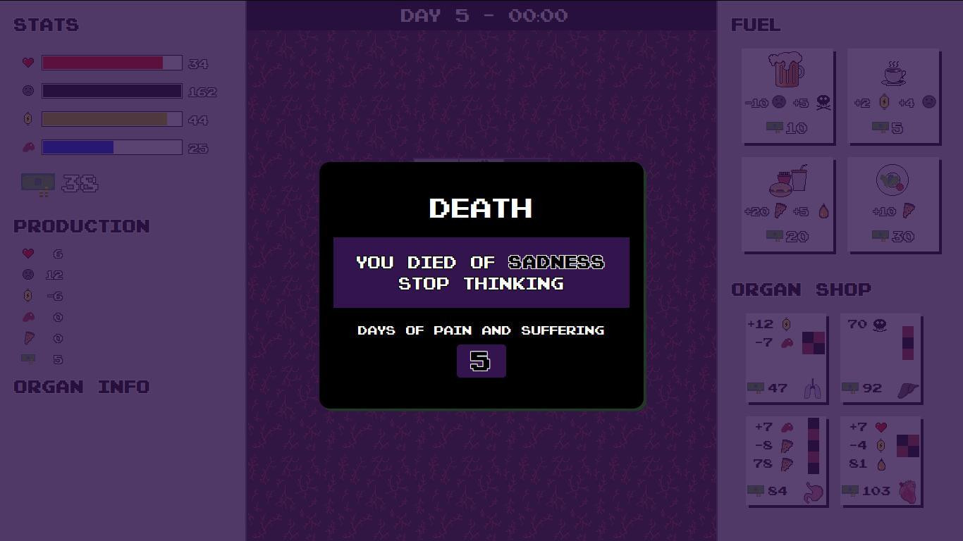 body without organs (itch)