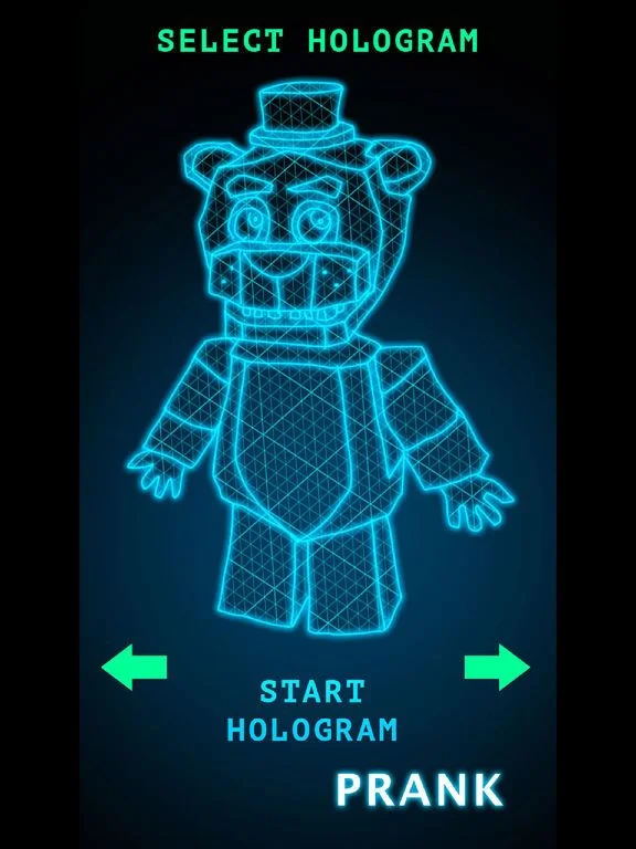 Hologram Freddy 3D Simulator