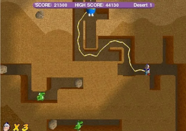 Dig Dug: Deeper