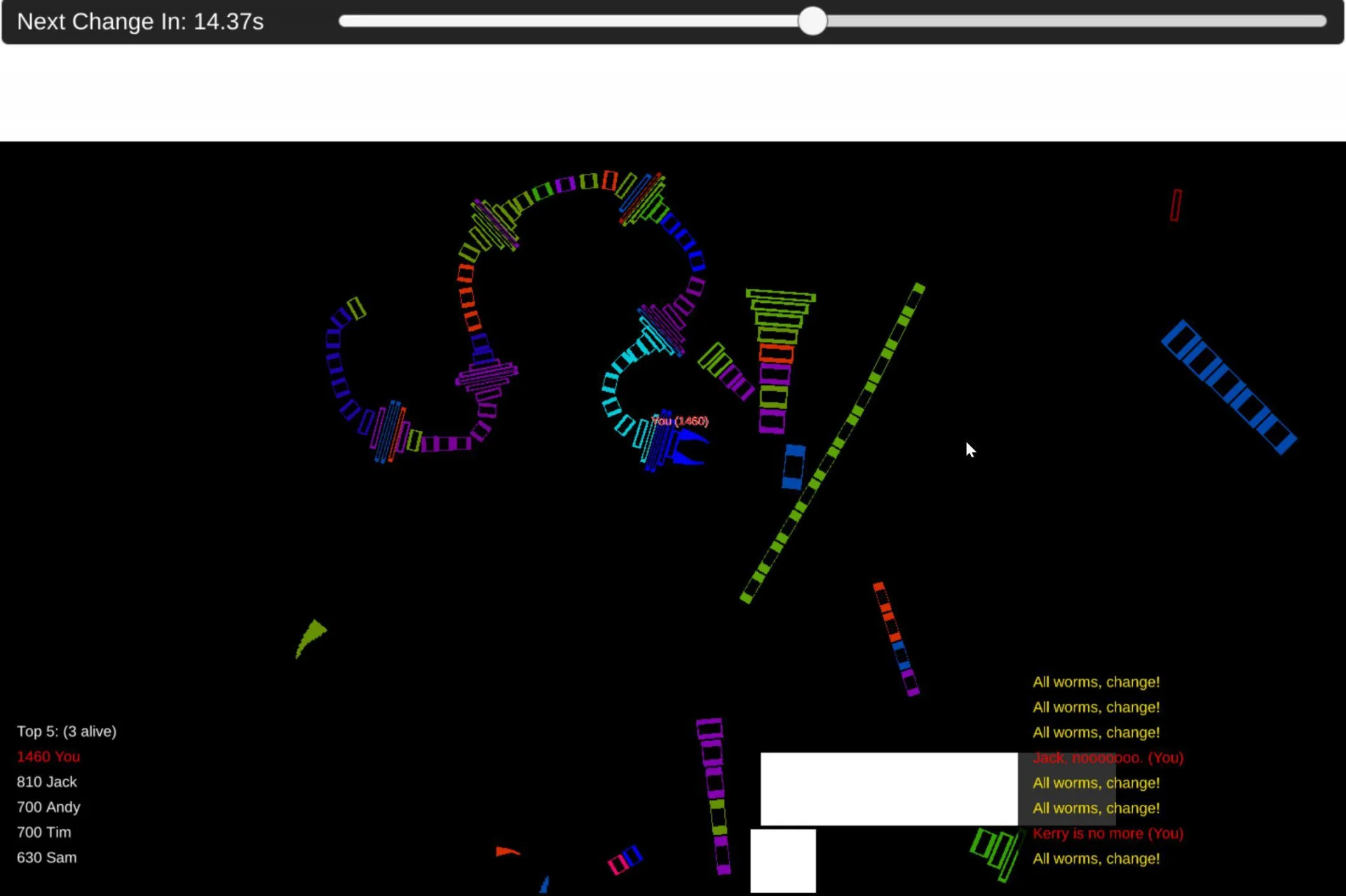 Space Worm Simulator 2K17 (itch)