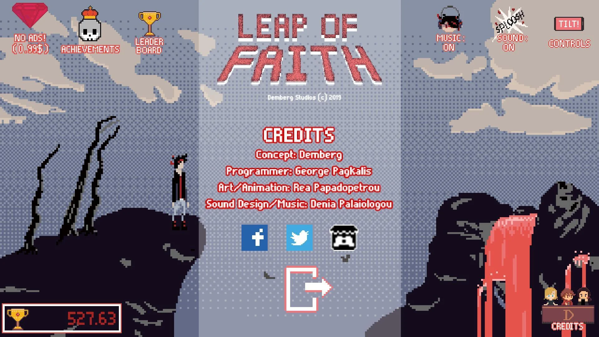 Рецензии Leap of Faith (DEMBERG) (itch)
