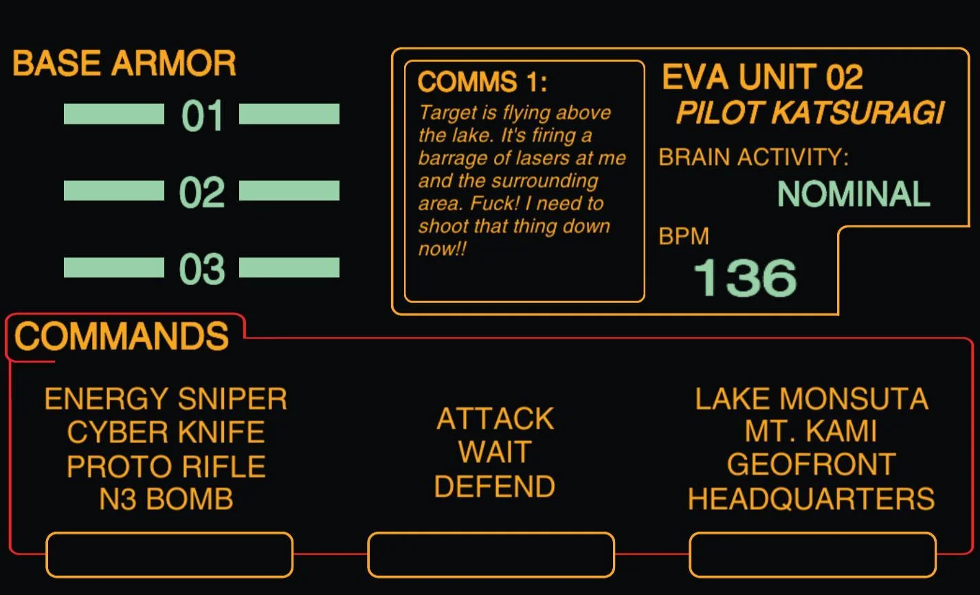 Рецензии Big Robot Fight Big Monster: The Game (itch)