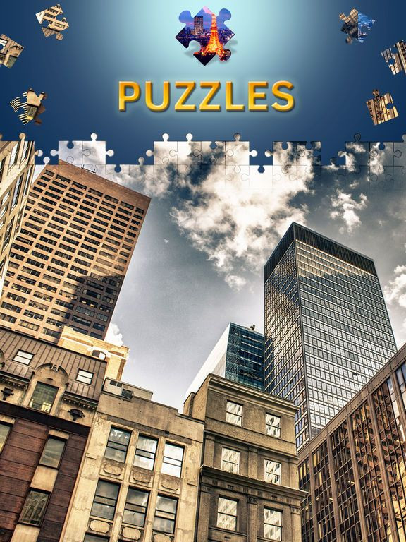 Cities Jigsaw Puzzles. Premium