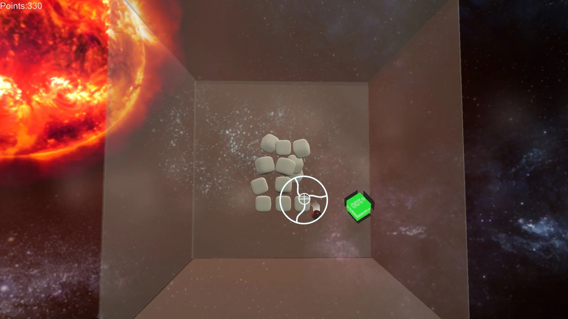 SpaceBall in Cube SpaceBall in Cube