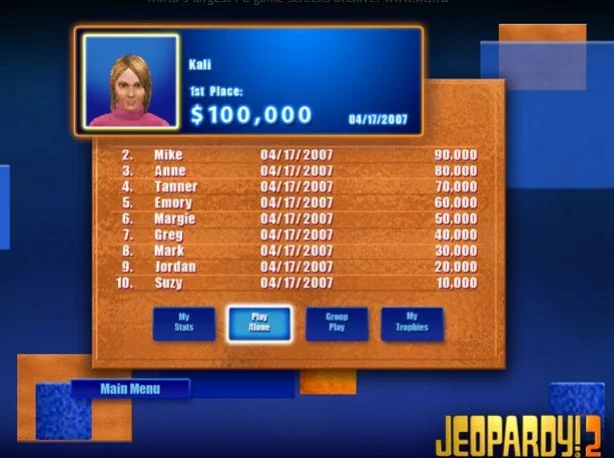Jeopardy! 2 Jeopardy! 2