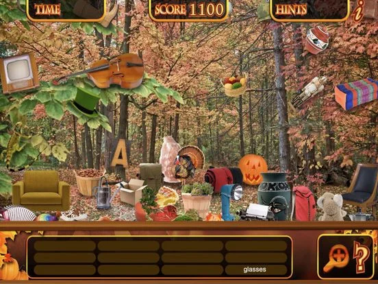 Hidden Objects Autumn Harvest & Halloween Object Hidden Objects Autumn Harvest & Halloween Object
