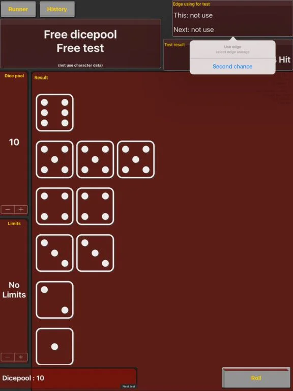 Shadowrun dice tool for 5E Shadowrun dice tool for 5E