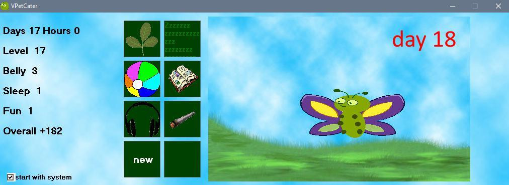 Virtual Pet Caterpillar 1.0 (itch) Virtual Pet Caterpillar 1.0 (itch)