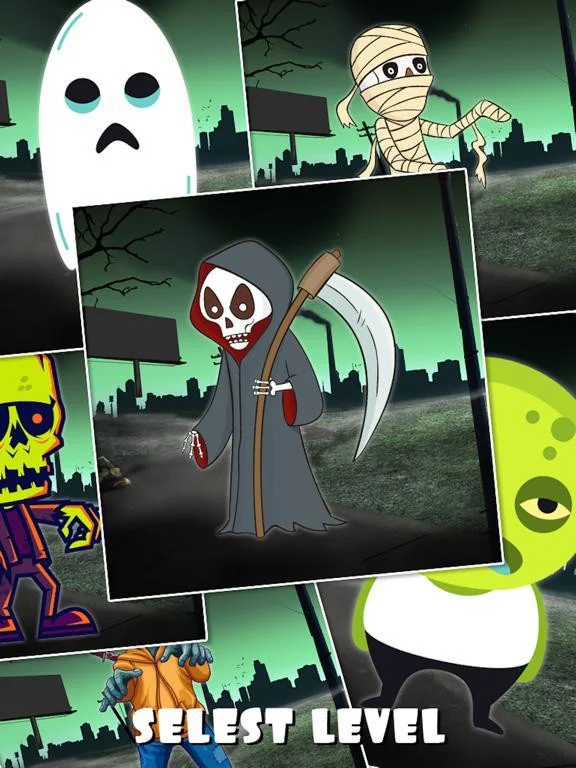 Zombie Slide Puzzle For Kids Zombie Slide Puzzle For Kids