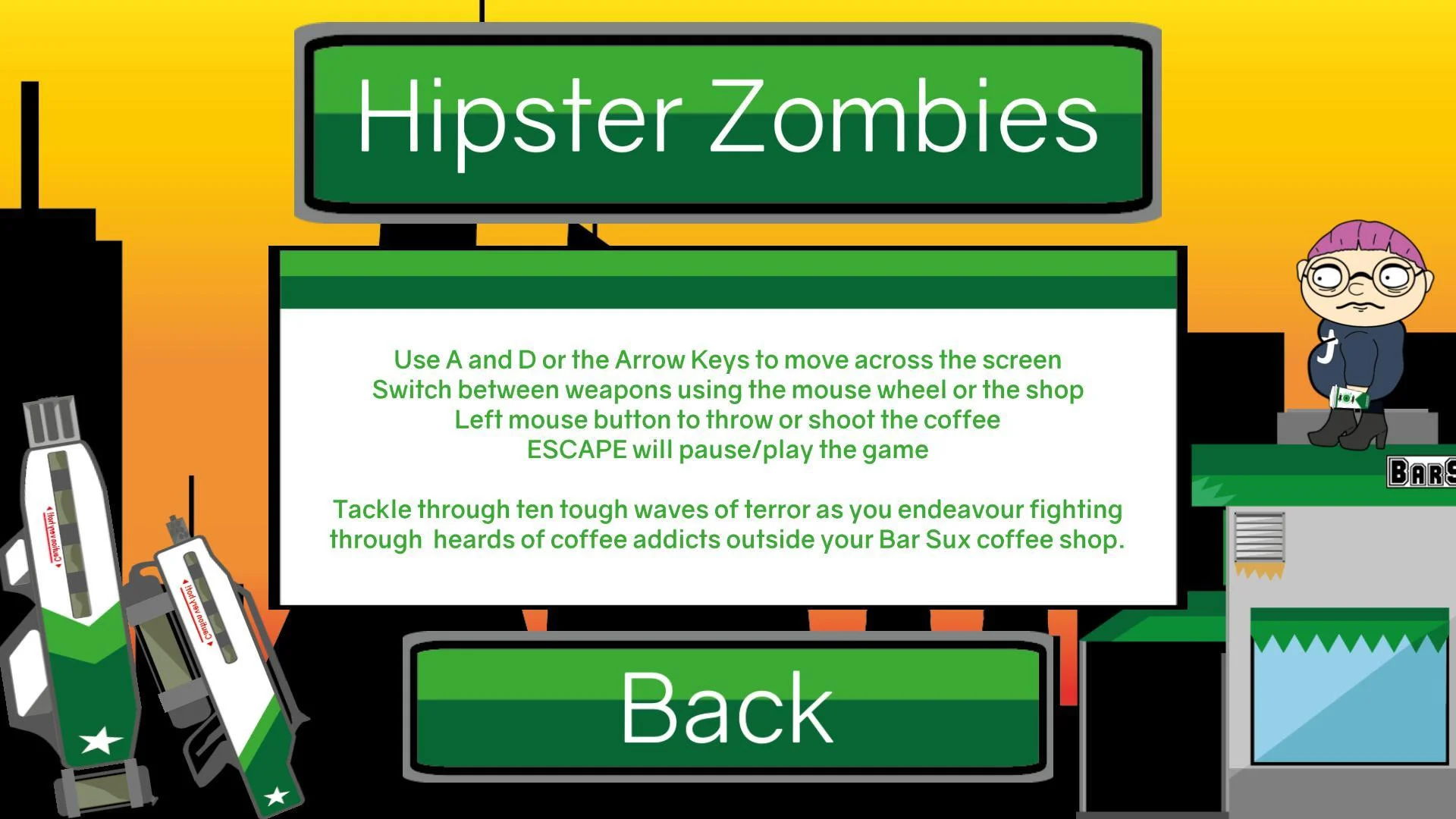 Hipster Zombies (itch) Hipster Zombies (itch)