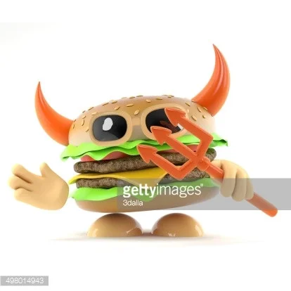BURGER HUNTER.. or hunted? (itch)