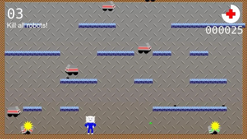 PILLOWMAN Defeats the Robots (itch)