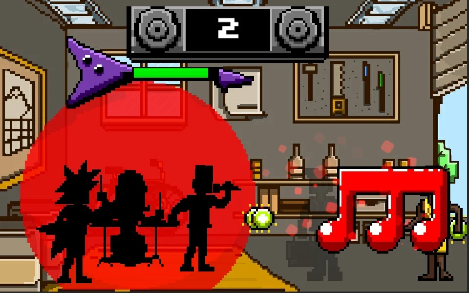 Рецензии Garage Noise Attack! (itch)