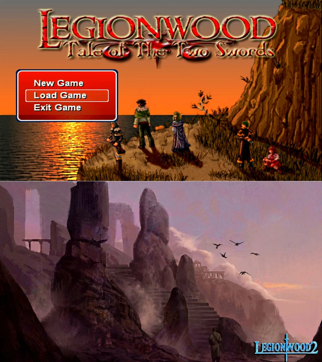 Legionwood 1-2 RPG Maker (10th anniversary edition) (itch)