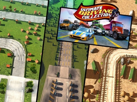Ultimate Driving Collection 3D Free - Drive Tractors, Cars and Other Vehicles