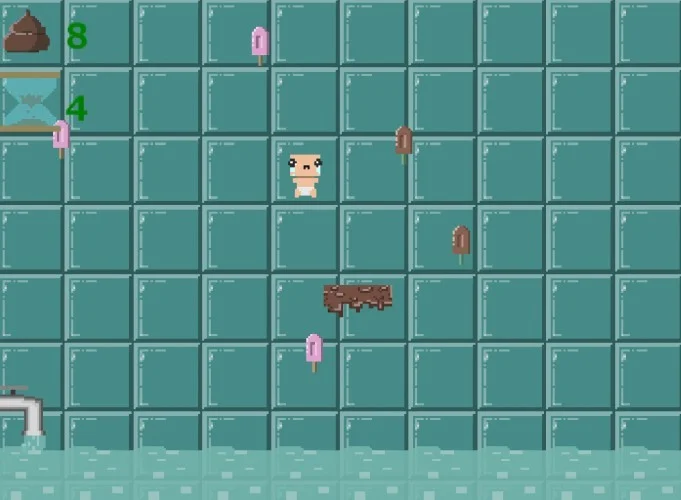 Nooo bath time! (itch) Nooo bath time! (itch)