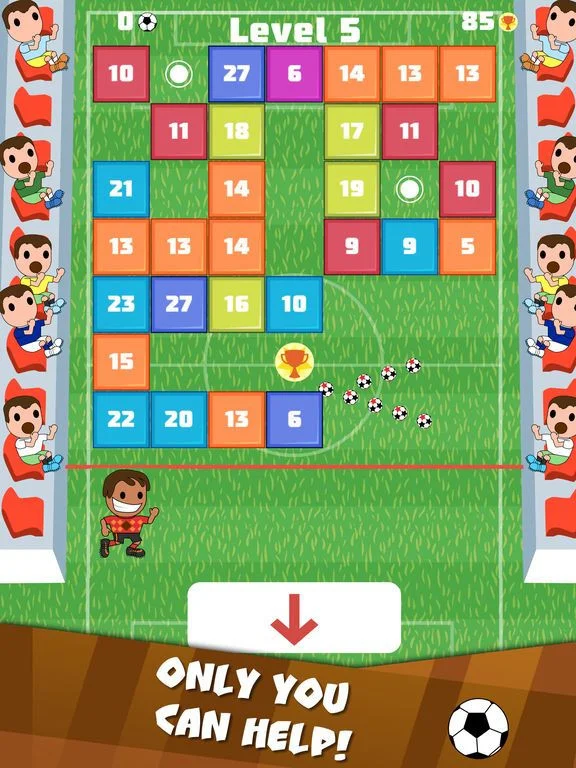 Bricks n FootBall