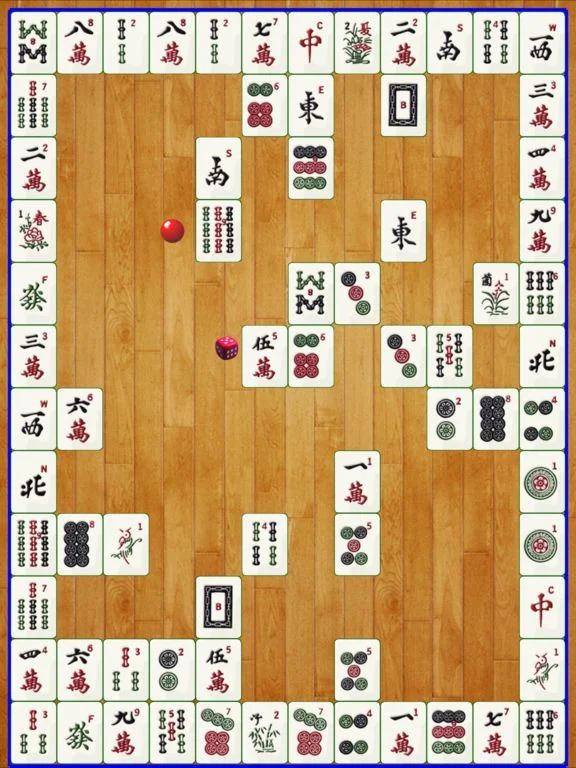 Mahjong and Ball Mahjong and Ball