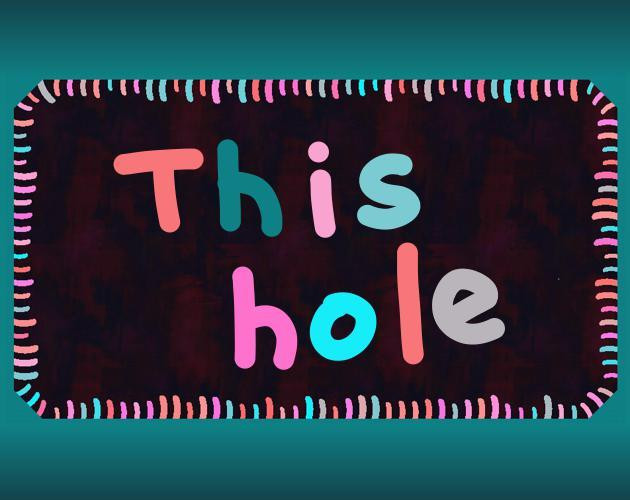 This hole in my chest (itch) This hole in my chest (itch)