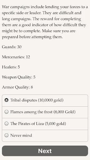 Life of a Mercenary
