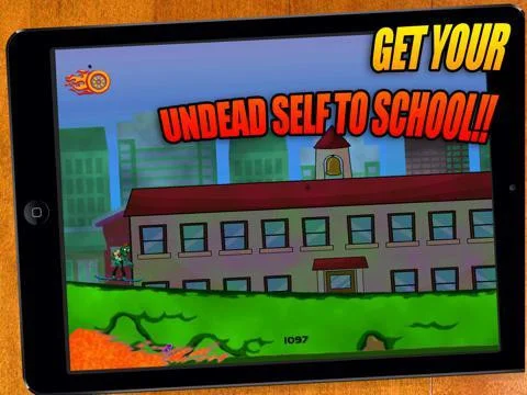 HD Zombie Skateboarder High School - Surviving The Fire - Single And Multiplayer!