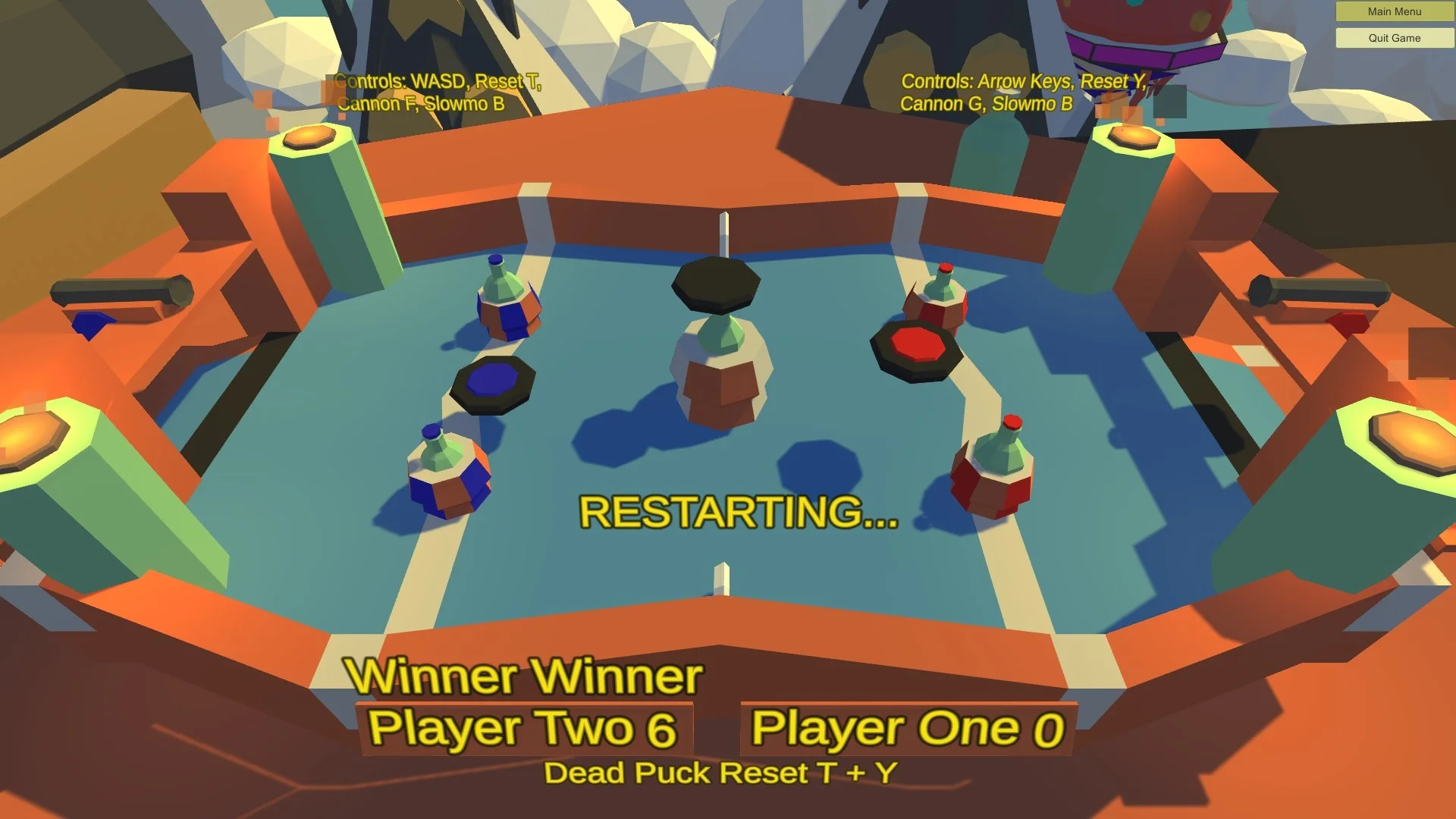 Super Galaxy Hockey (itch)