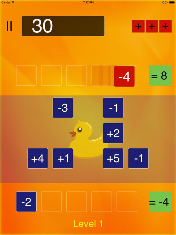 PlusMinus - Reflex Math Game