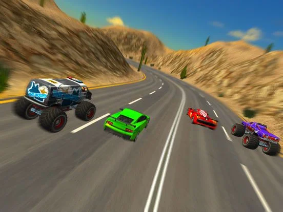 Crazy Car vs Monster Truck Racer 3D Crazy Car vs Monster Truck Racer 3D