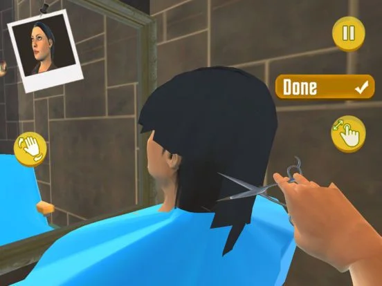 Girls Hair Cutting Game 3D Girls Hair Cutting Game 3D