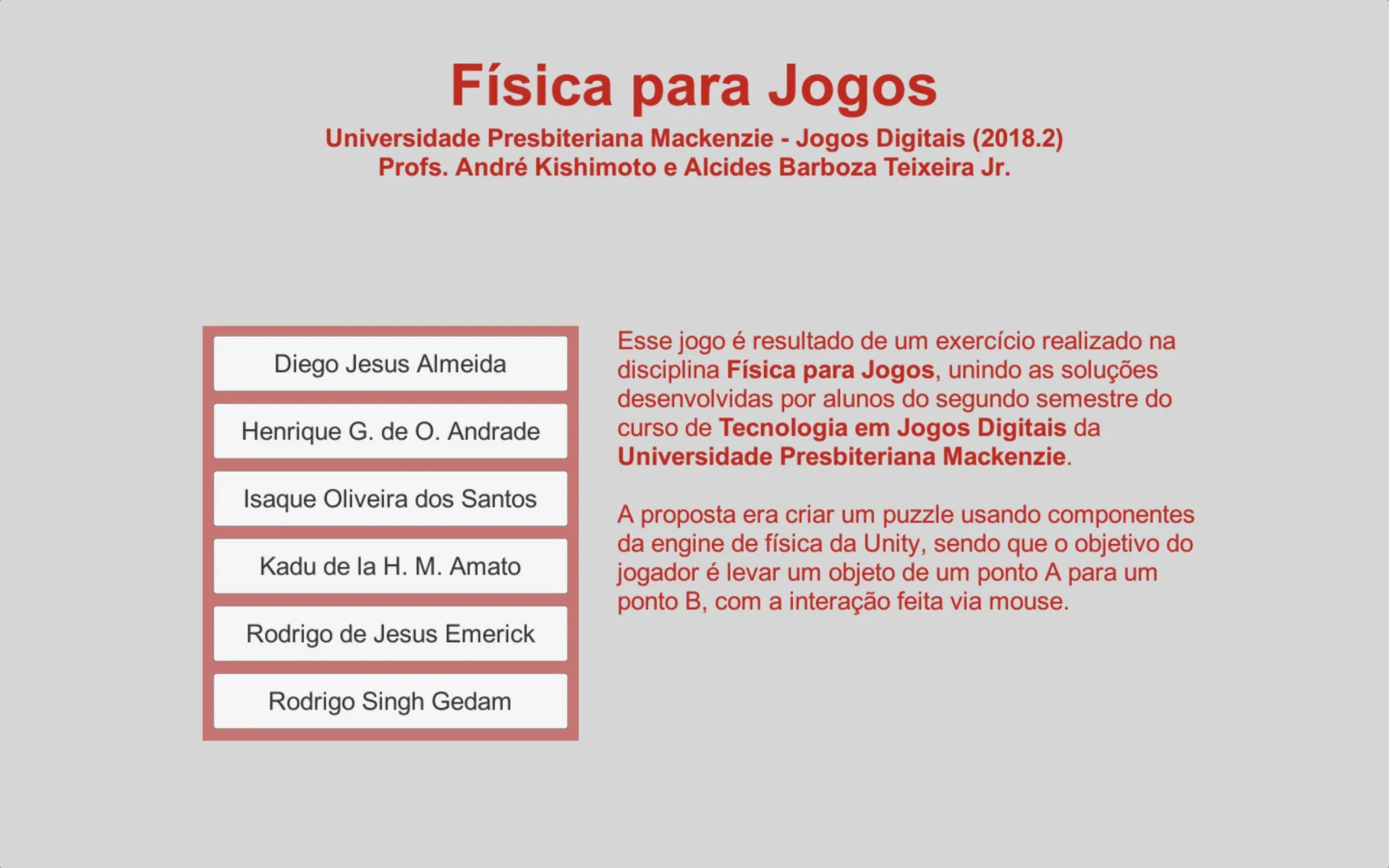 Física para Jogos (UPM 2018.2) (itch) Física para Jogos (UPM 2018.2) (itch)
