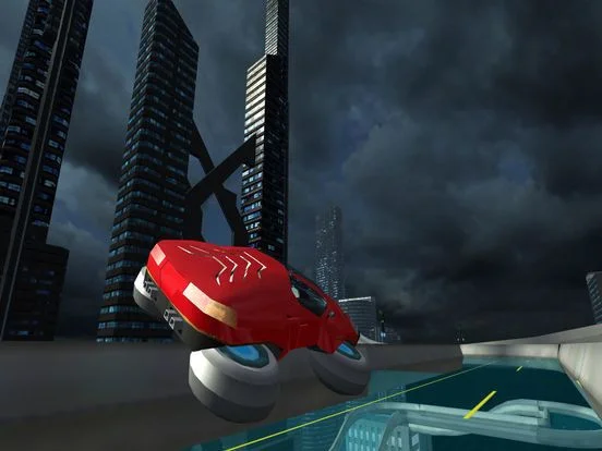 Hover Car Parking Simulator - Flying Hoverboard Car City Racing Game FREE Hover Car Parking Simulator - Flying Hoverboard Car City Racing Game FREE