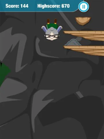 Granny Jump - Steep, Crazy Dive, lady, bungee