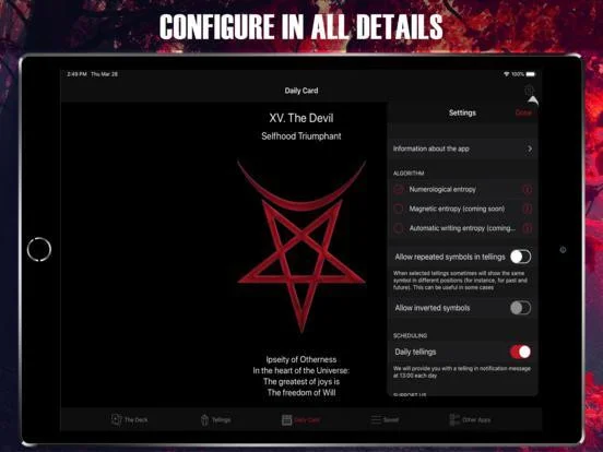 Satanic Tarot HD for damned Satanic Tarot HD for damned